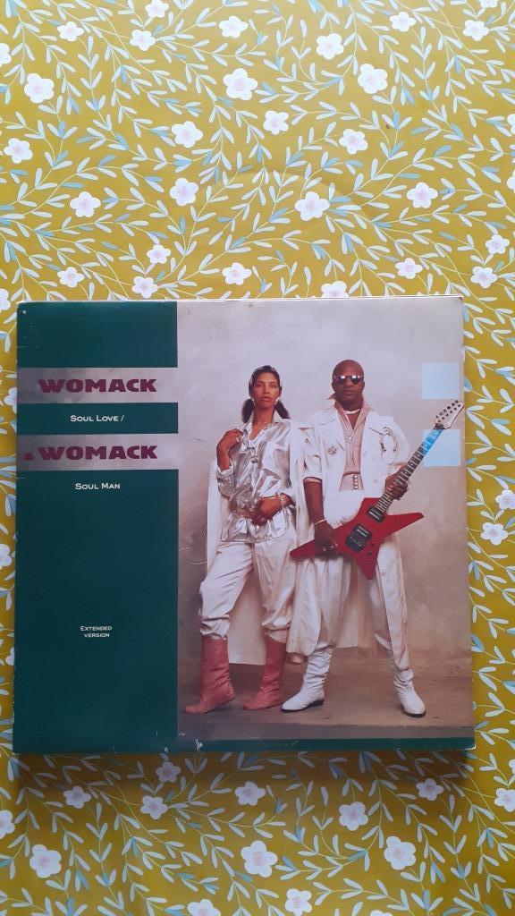 Maxi single Womack & Womack -Soul love/soul man, Cd's en Dvd's, Ophalen of Verzenden, Gebruikt, 12 inch