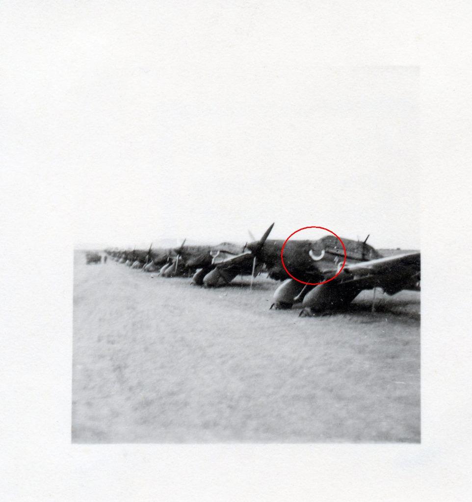 photo originale - avion Junkers Ju 87 Stuka - WW2, Envoi, Armée de l'air, Photo ou Poster