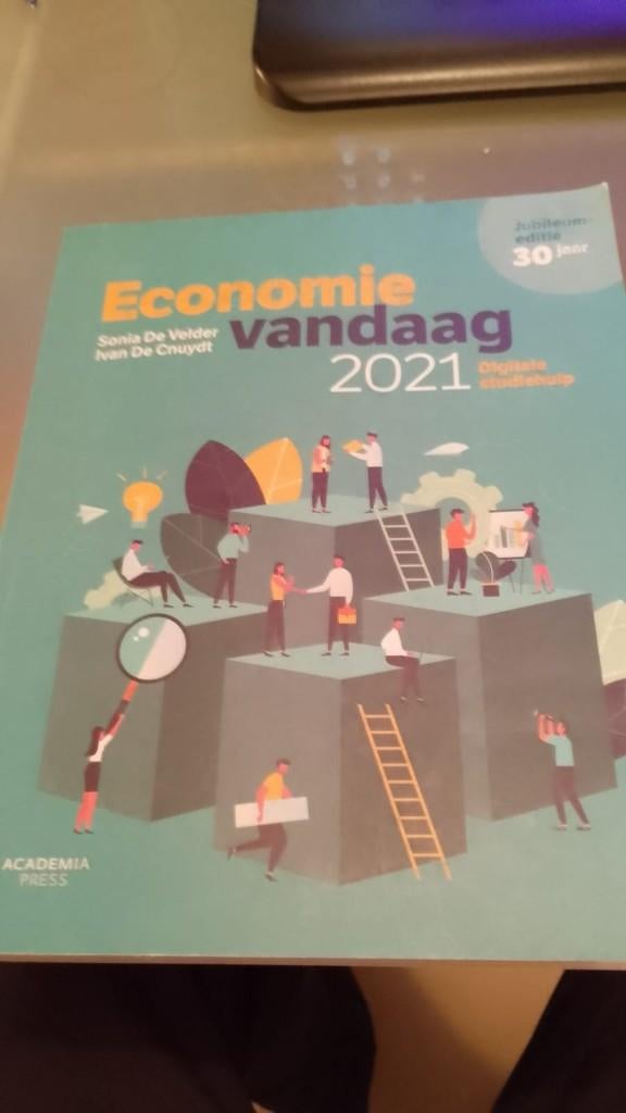 economie vandaag 2021 digitale studiehulp, Ophalen of Verzenden, Zo goed als nieuw