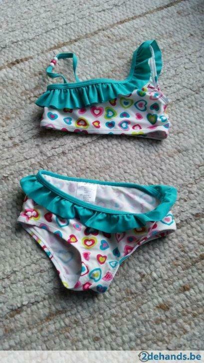 Bikini maat 98-104, Verzenden, Gebruikt, Meisje, Sport- of Zwemkleding