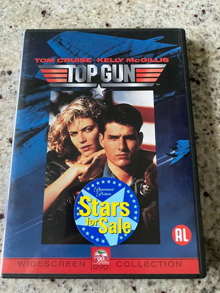 DVD Top Gun tom cruise, Cd's en Dvd's, Vanaf 12 jaar, Ophalen, Zo goed als nieuw, Actie en Avontuur