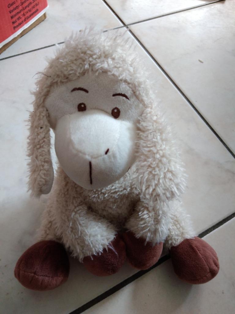 knuffel samatex schaap(doos 50), Kinderen en Baby's, Ophalen of Verzenden, Nieuw