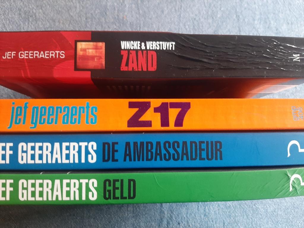 4 x JEF GEERAERTS, Ophalen, Zo goed als nieuw, Jef Geeraerts