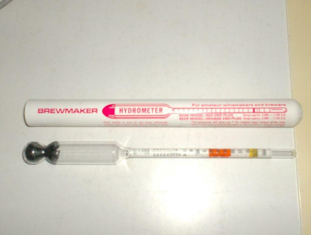 Hydrometer, Ophalen, Gebruikt