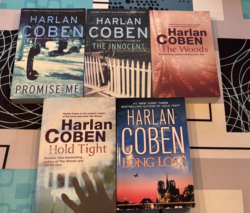 Lot de 5 Livres en anglais Harlan Coben, Enlèvement ou Envoi, Fiction, Comme neuf, Harlan coben