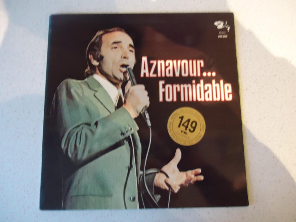 LP van "Charles Aznavour" Aznavour ... Formidable anno 1973., Enlèvement ou Envoi, Comme neuf, 12 pouces