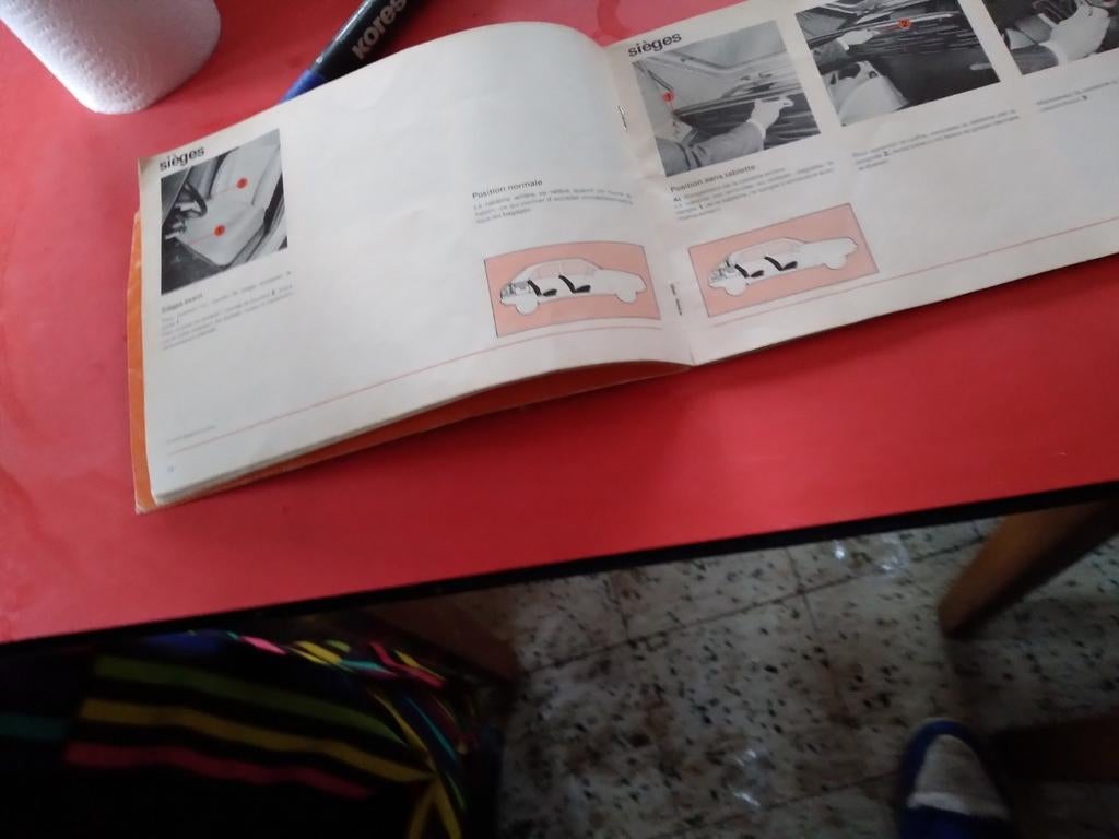 Livret d'instructions Renault 14, Enlèvement ou Envoi