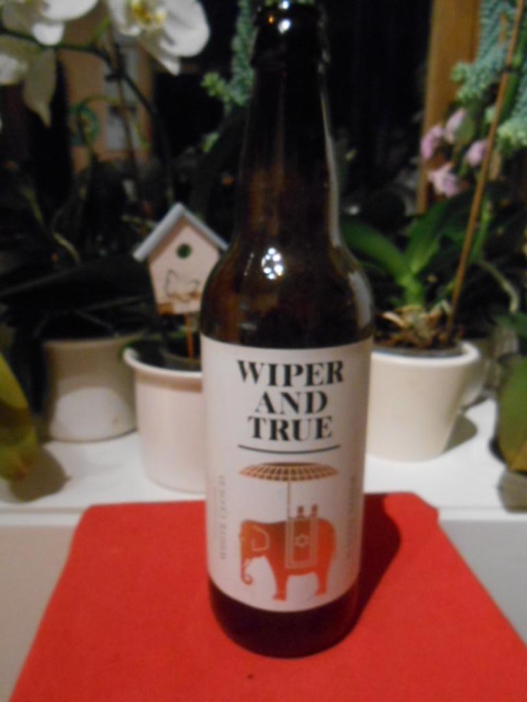 verzameling bier flesje Wiperand true India 500ml 6,6%, Enlèvement ou Envoi, Utilisé, Bouteille(s)