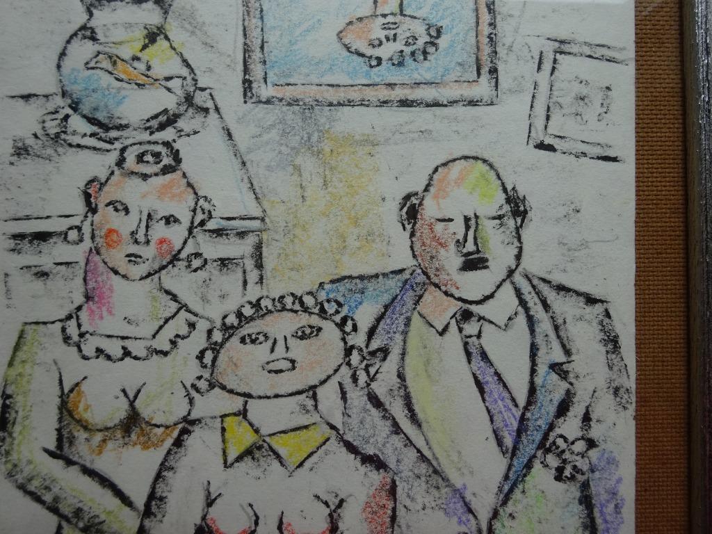 Ludo Giels, gt, gezinsportret, 24 x 20 cm, Ophalen of Verzenden