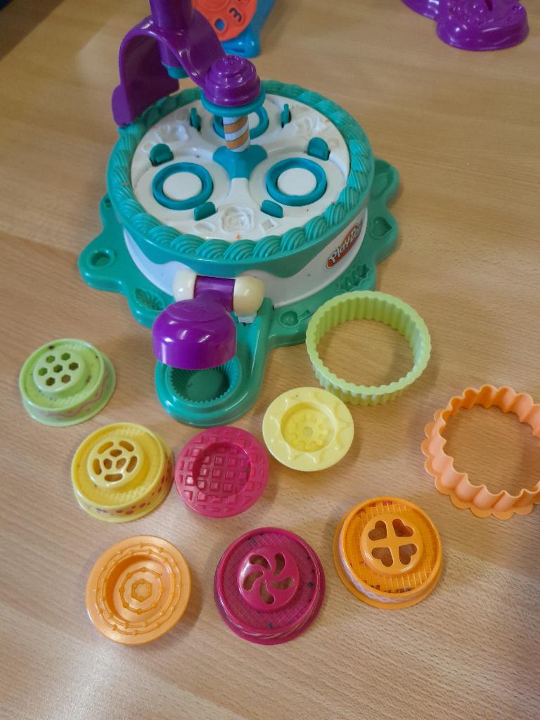 play-doh, Ophalen