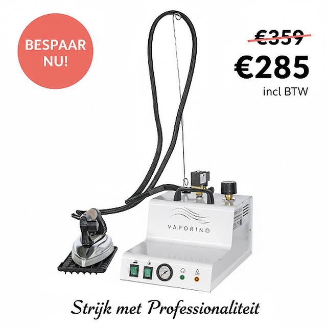 Battistella Vaporino White model NIEUW!, Elektronische apparatuur, Strijkijzers en Strijkplanken, Nieuw, Ophalen of Verzenden