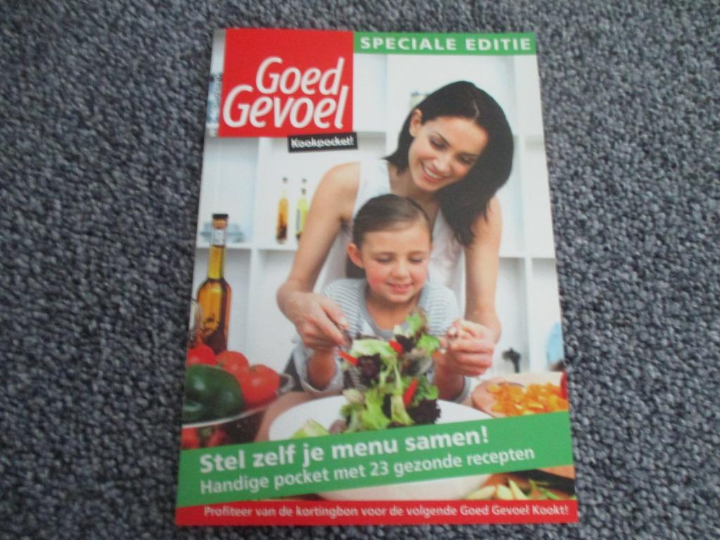 Kookboek Goed Gevoel -  speciale editie 'kookpocket', Enlèvement ou Envoi, Comme neuf, Entrées et Soupes, Cuisine saine