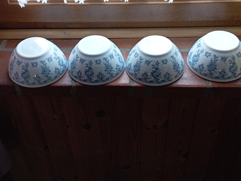 Vintage grands bols Rivanel numérotés, Ophalen, Zo goed als nieuw, Blauw, Overige typen