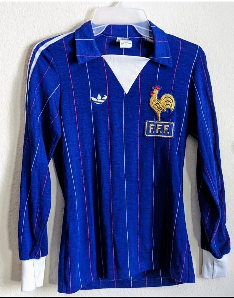 Frankrijk Michel Platini Thuisshirt Origineel Finale 1980, Envoi