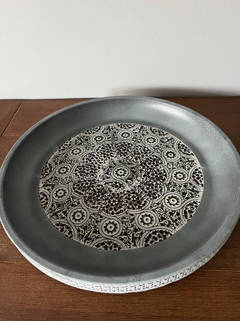 Sierschaal, Overige materialen, Schaal, Rond, Ophalen of Verzenden