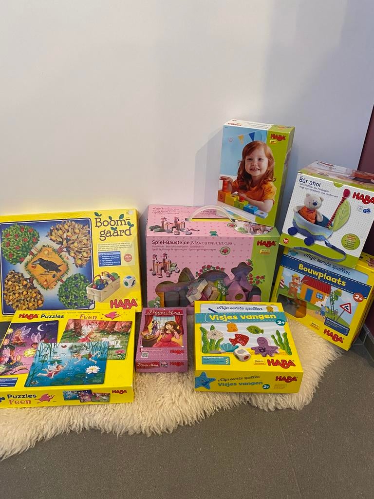 Speelgoed van Haba - hele mooie staat (5 / 10 / 15/stuk), Kinderen en Baby's, Ophalen, Zo goed als nieuw