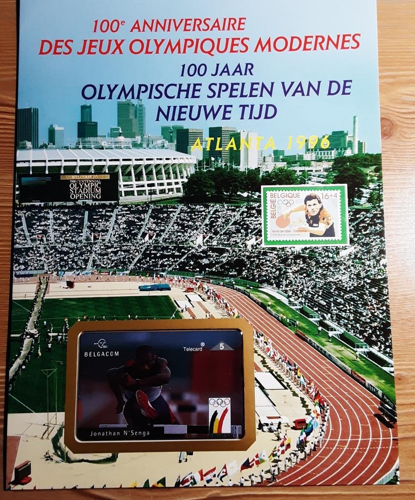 100 jaar Olympische spelen  van de nieuwe tijd Atlanta 1996, Verzamelen, Ophalen, Nieuw