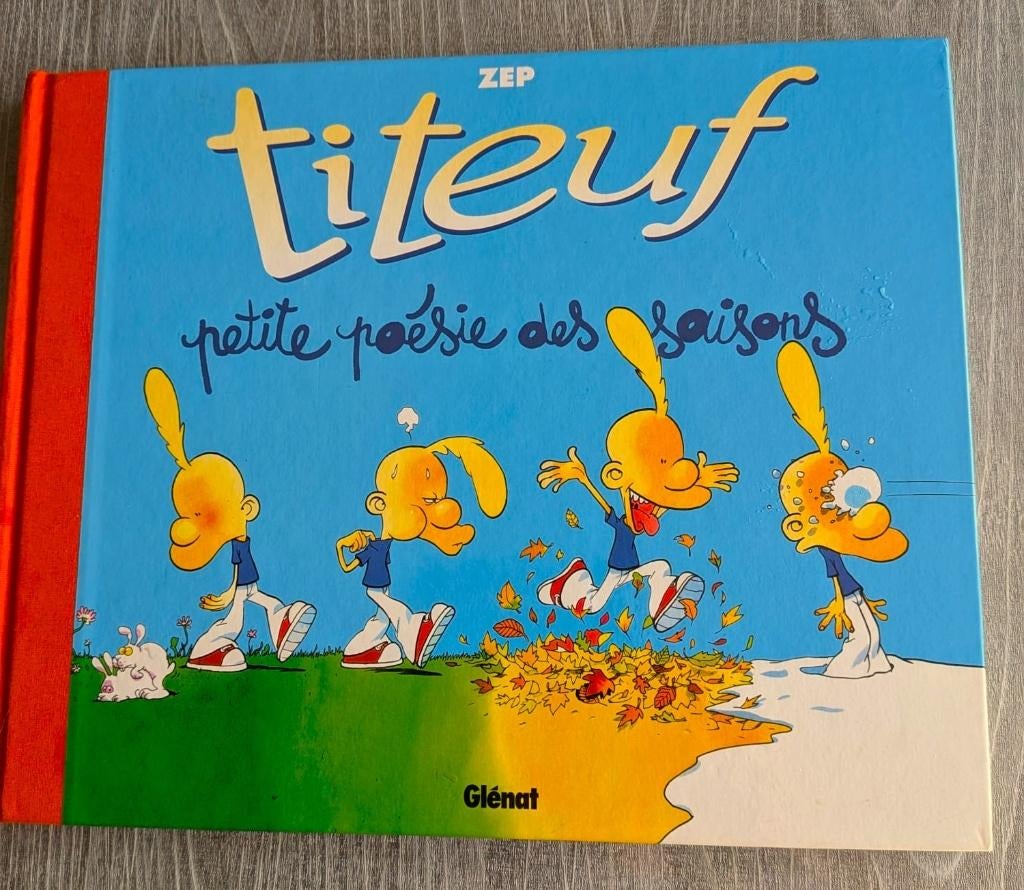 BD VO Titeuf " Petite poésie des saisons 2005, Livres, BD, Enlèvement ou Envoi, Une BD, Comme neuf, Zep