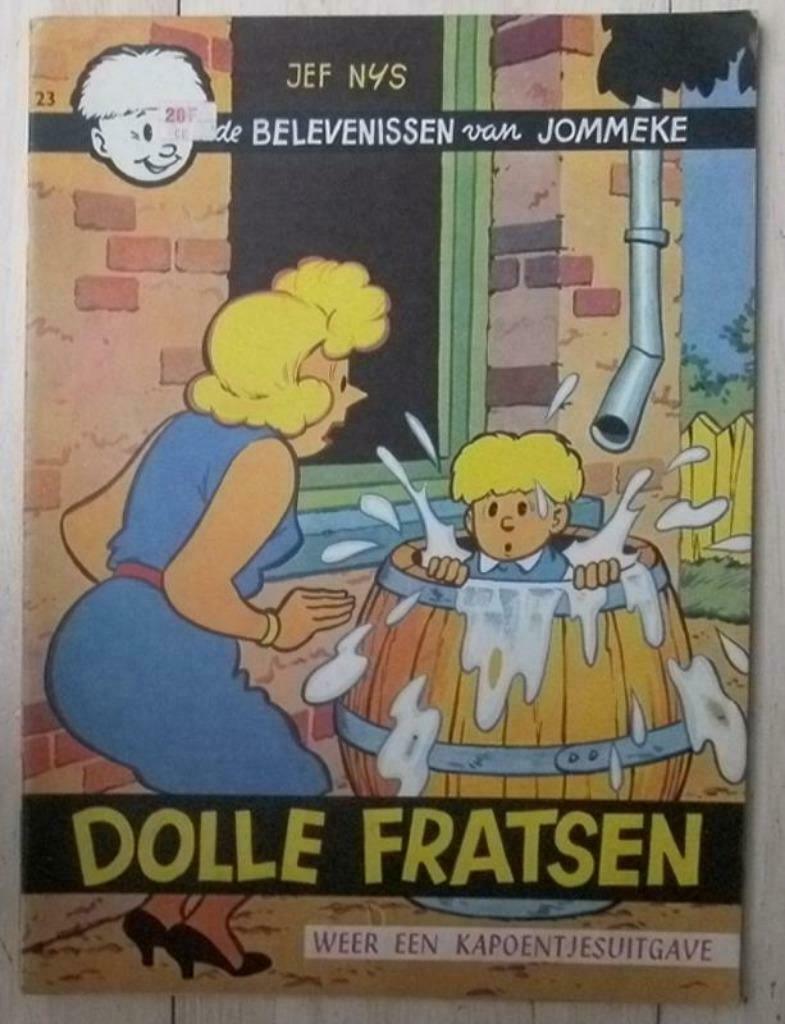 Jommeke - Dolle fratsen (1966), Boeken, Stripverhalen, Ophalen of Verzenden