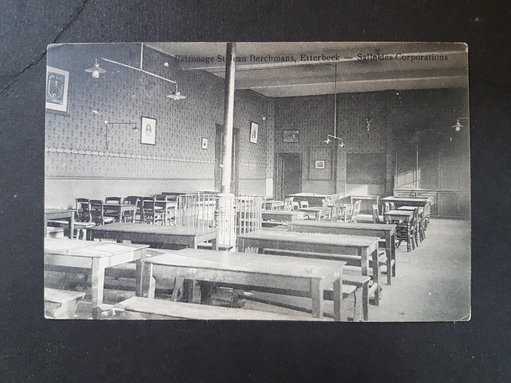 Etterbeek Brussel Patronage St-Jean Berchmans Corporations, Ophalen of Verzenden, Voor 1920, Ongelopen, Brussel (Gewest)