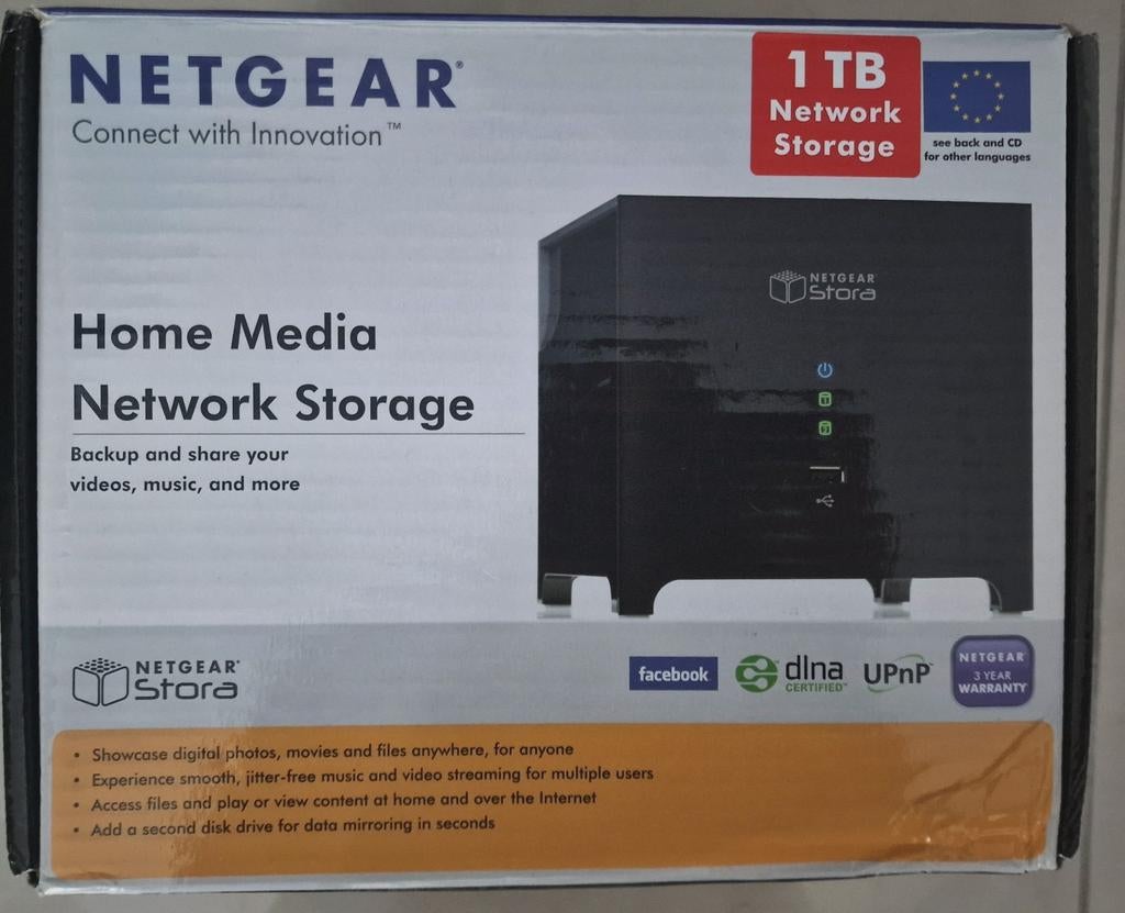 NETGEAR Home Media Netwerkopslag 1 TB, Ophalen of Verzenden, Nieuw