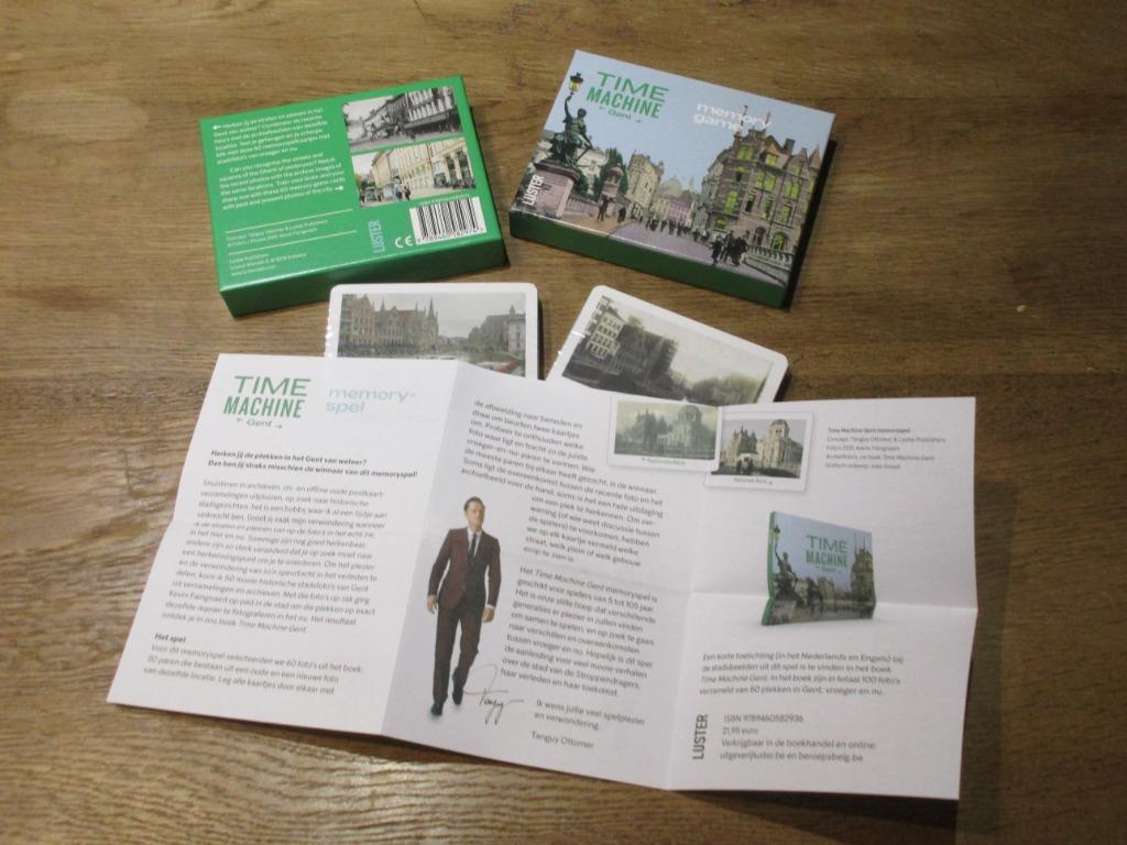 GENT TIME MACHINE MEMORY GAME - ZIEN !, Ophalen of Verzenden, Nieuw, Overige onderwerpen, Prent