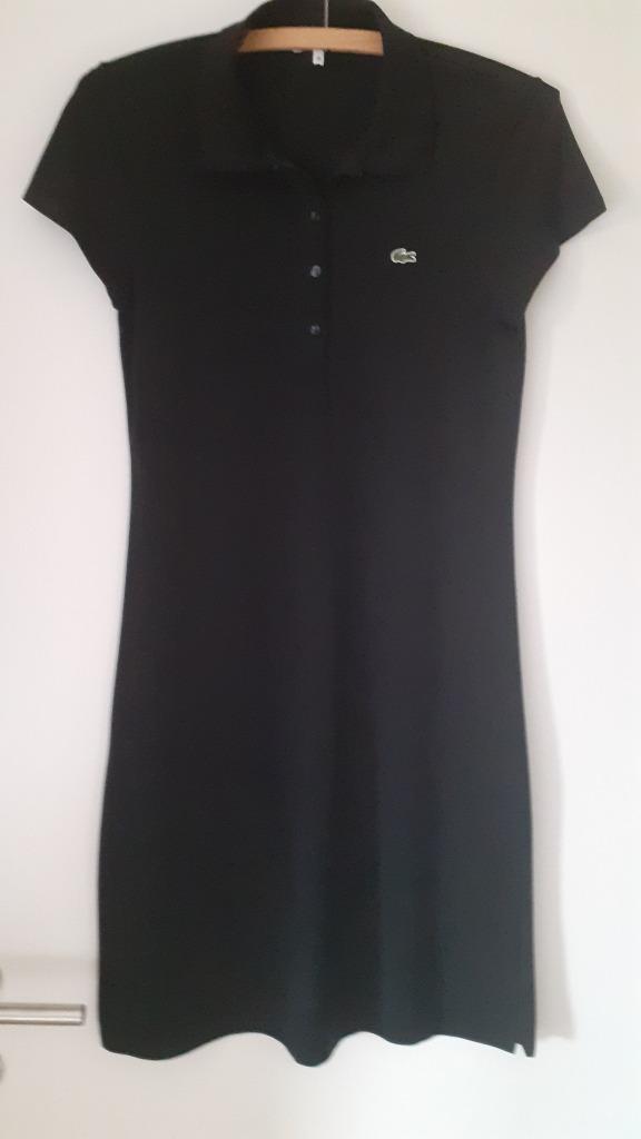 polokleedje Lacoste, EU38-M, als nieuw, Kleding | Dames, Maat 38/40 (M), Verzenden, Zwart, Zo goed als nieuw
