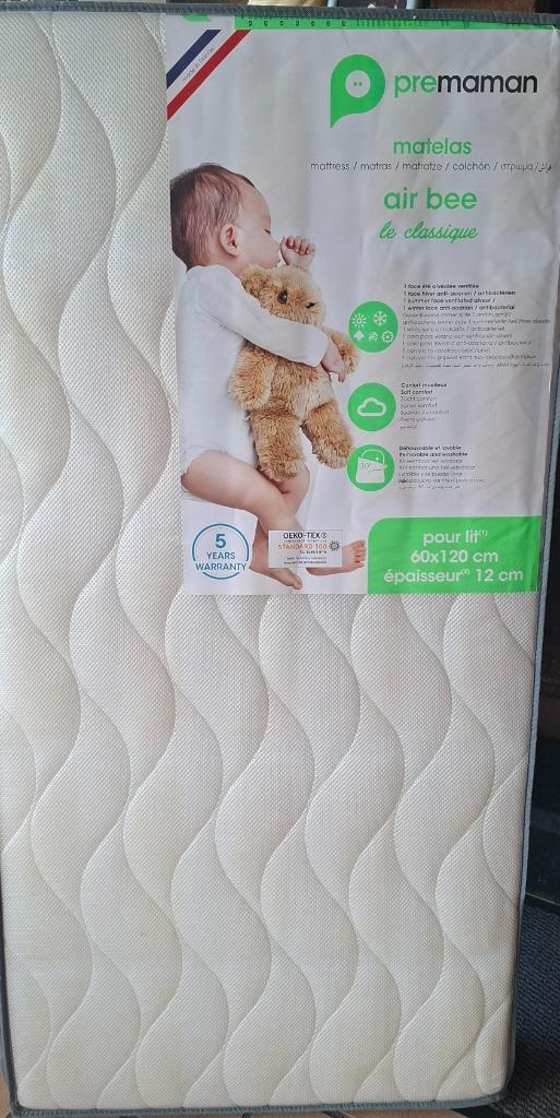 Matelas pour lit bébé, Neuf, Matelas, Moins de 70 cm, Enlèvement