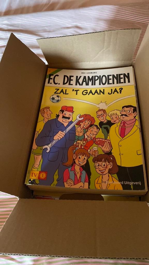 Strips F.C De Kampioenen, Enlèvement, Comme neuf