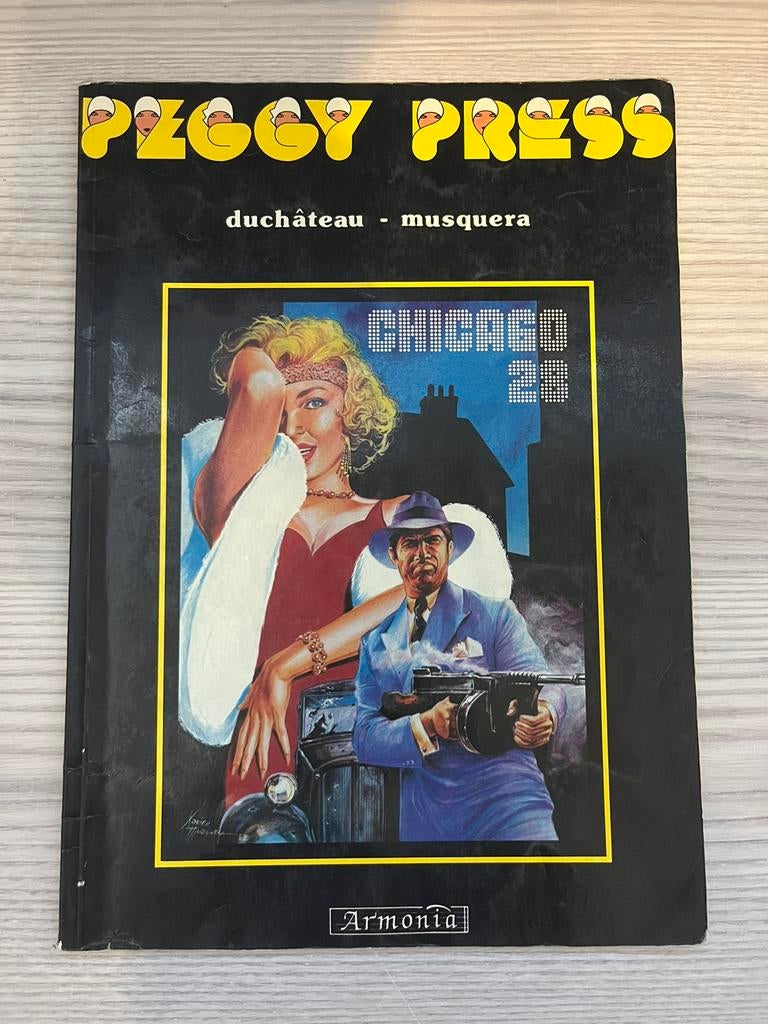 Peggy - press - Chicago 28, Boeken, Stripverhalen, Eén stripboek, Ophalen of Verzenden