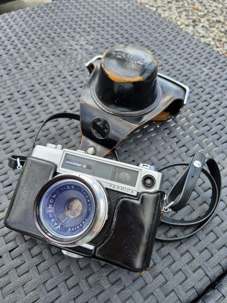 Yashica minister-D fototoestel, Ophalen of Verzenden, 1960 tot 1980, Fototoestel
