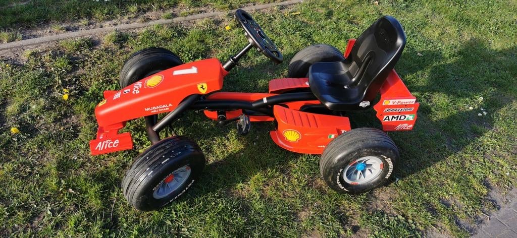 Ferrari formula 1, Kinderen en Baby's, Speelgoed | Buiten | Skelters, Ophalen, Zo goed als nieuw, Berg