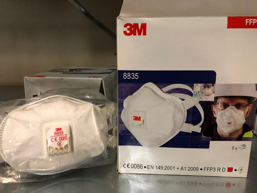 Masque anti-poussière 3M Paquet réutilisable de 5 pièces, Enlèvement ou Envoi, Neuf, Masques anti-poussière