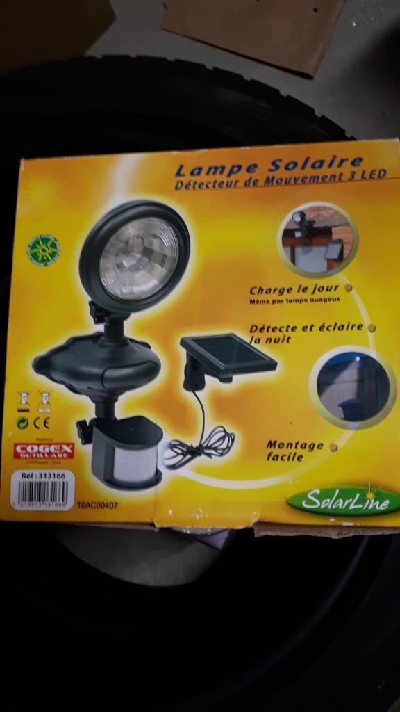 Lampe Solaire de Sécurité, Jardin & Terrasse, Enlèvement ou Envoi, Neuf, LED