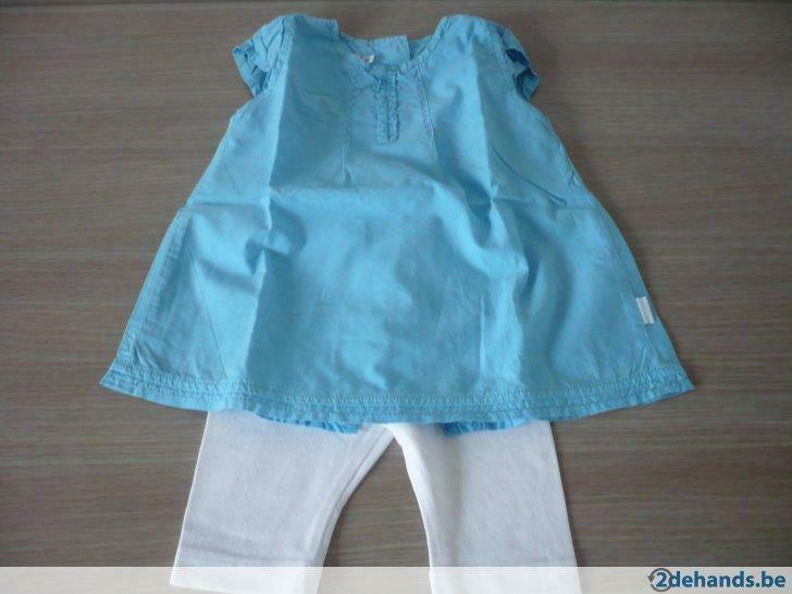 filou kleedje met broekje maat 68, Kinderen en Baby's, Babykleding | Maat 68, MET, Gebruikt, Meisje, Ophalen of Verzenden