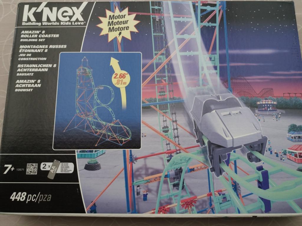K'nex Amazin' 8 roller coaster, Ophalen, K'nex