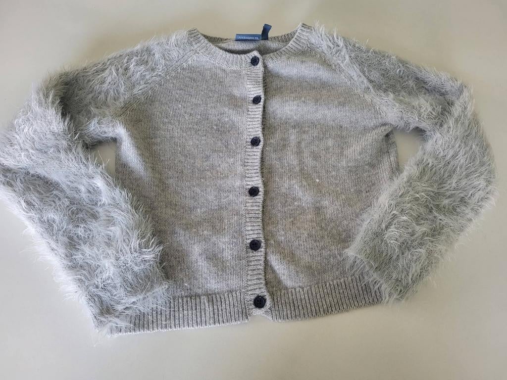 Zilveren gilet met glitters
Maat: 128
Merk: Samson by Jbc, Ophalen of Verzenden