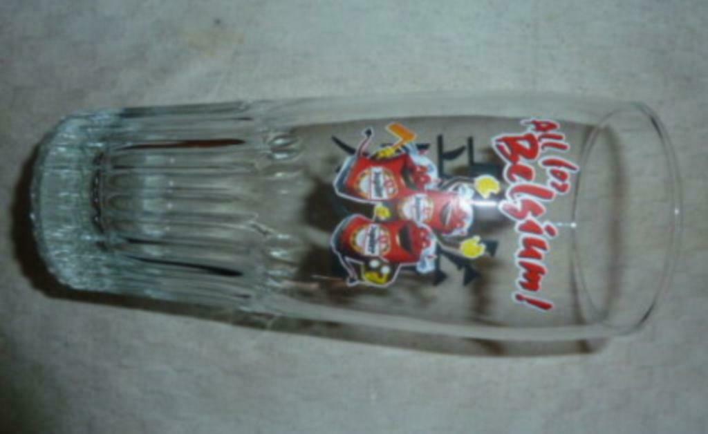 #I bier glas JUPILER ALL FOR BELGIUM ! zonder jupiler logo, Ophalen of Verzenden, Nieuw, Bierglas
