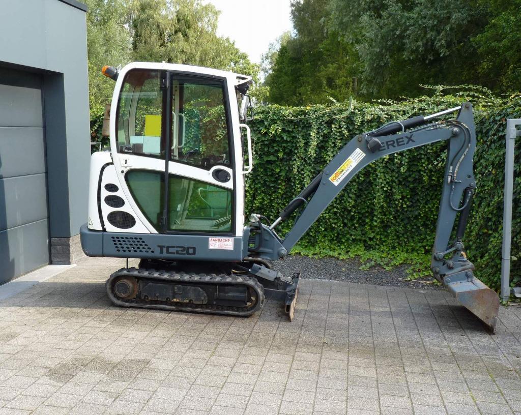Terex TC 20 graafmachine minigraver, Articles professionnels, Machines & Construction | Grues & Excavatrices, Excavatrice, Enlèvement
