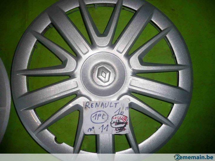 enjoliveur Renault 16" (n°11) - 1pc, Enlèvement ou Envoi, 16 pouces, Utilisé, Jante(s)