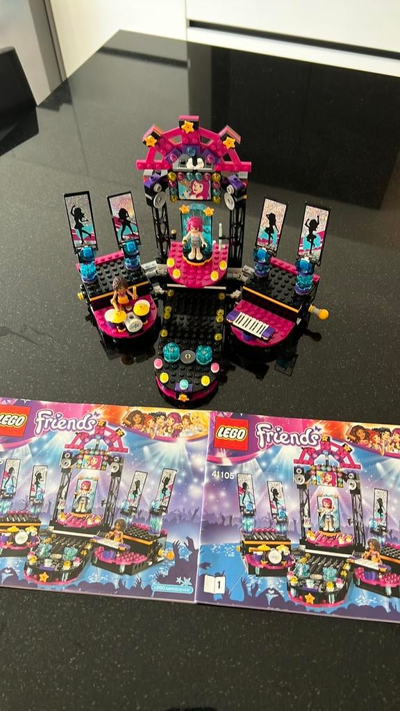 Lego friends popster podium 41105, Kinderen en Baby's, Speelgoed | Duplo en Lego, Ophalen of Verzenden, Zo goed als nieuw, Lego