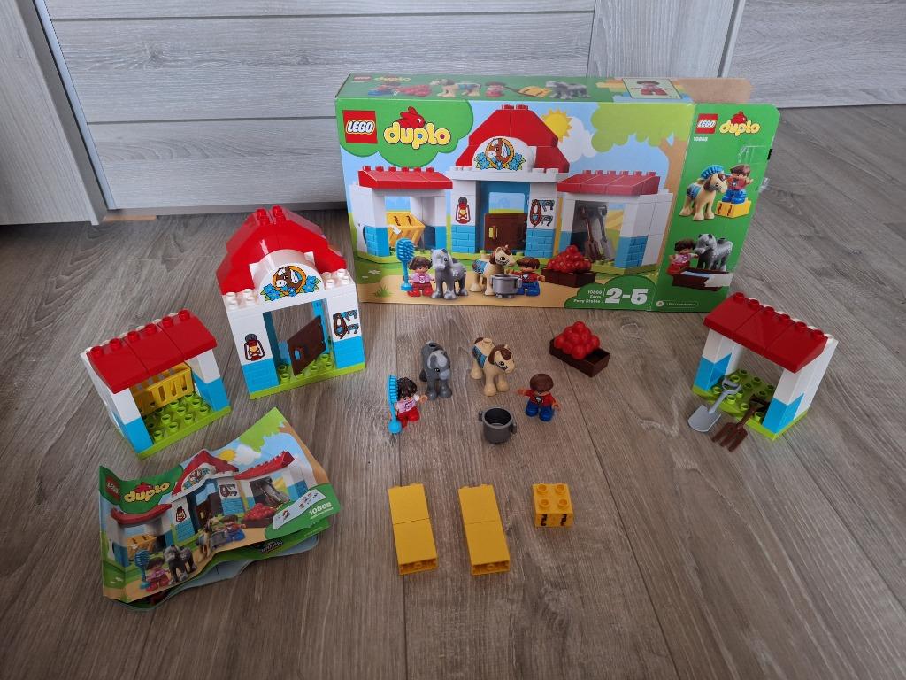 Lego Duplo 10868 ponystal, Ophalen, Zo goed als nieuw, Complete set, Duplo