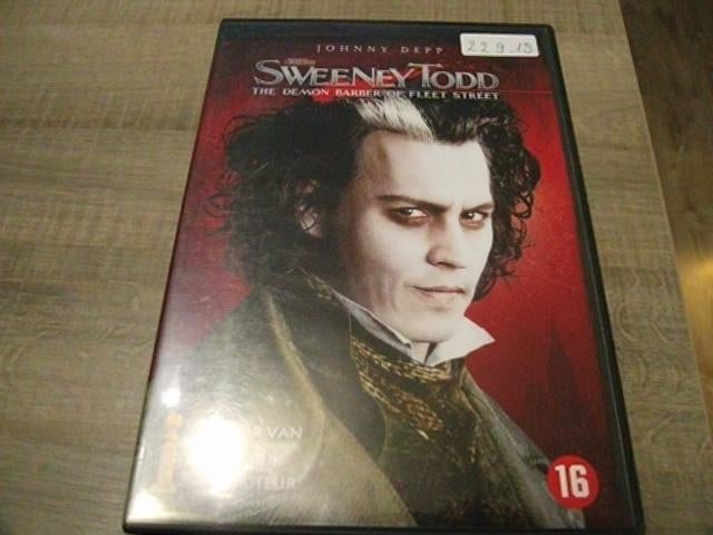 sweeney todd   thriller / musical, Ophalen of Verzenden