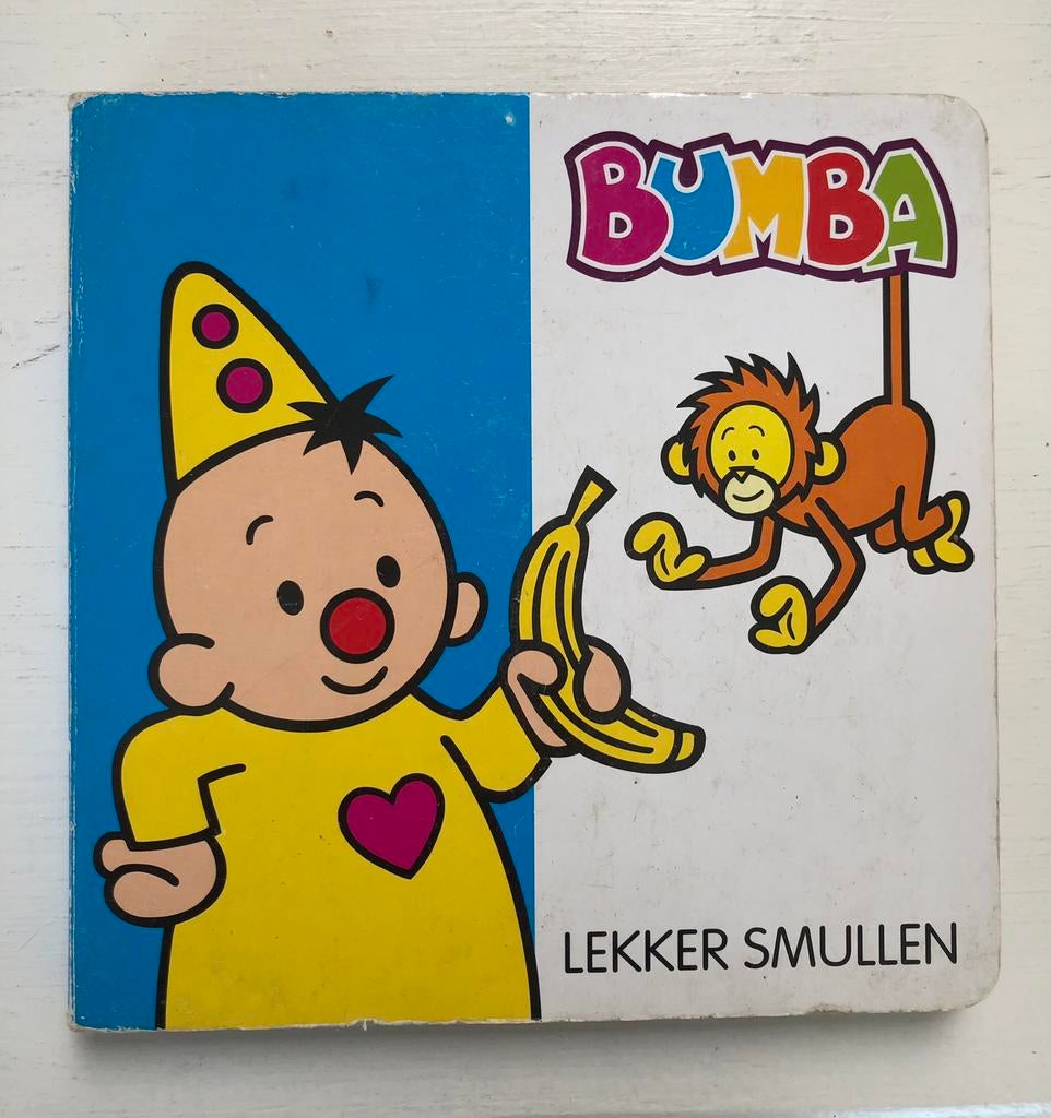 Bumba Lekker smullen kartonnen babyboekje Studio 100, Ophalen of Verzenden, Gelezen, Studio 100