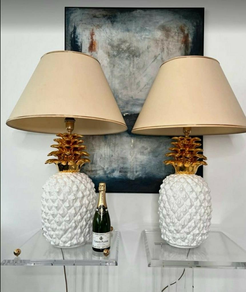 Ananaslampen Maison Lancel, Enlèvement, Utilisé