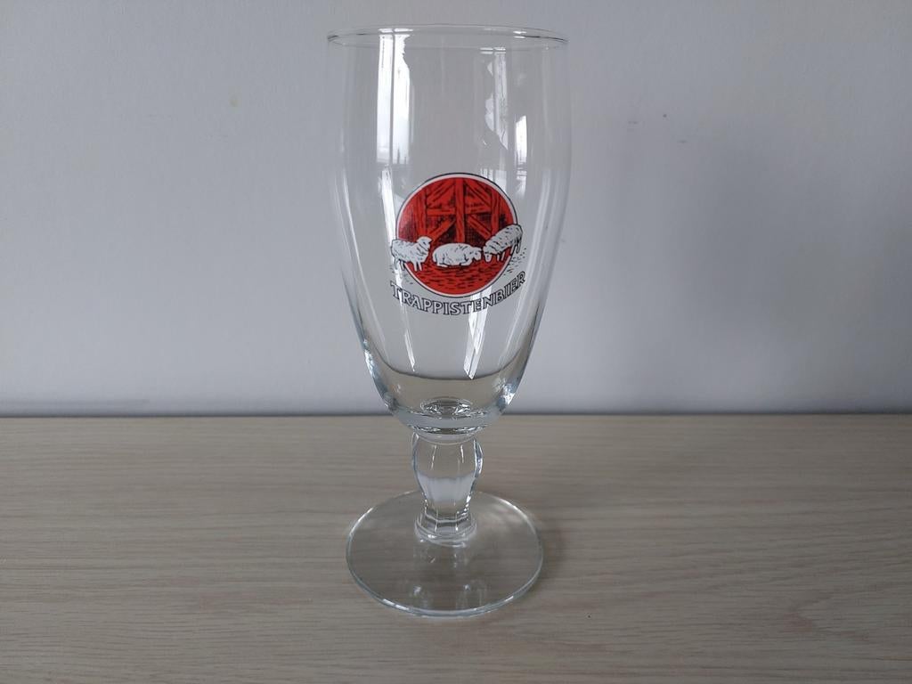 Verre à bière La Trappe des années 80, Enlèvement ou Envoi, Comme neuf, Verre ou Verres, La Trappe