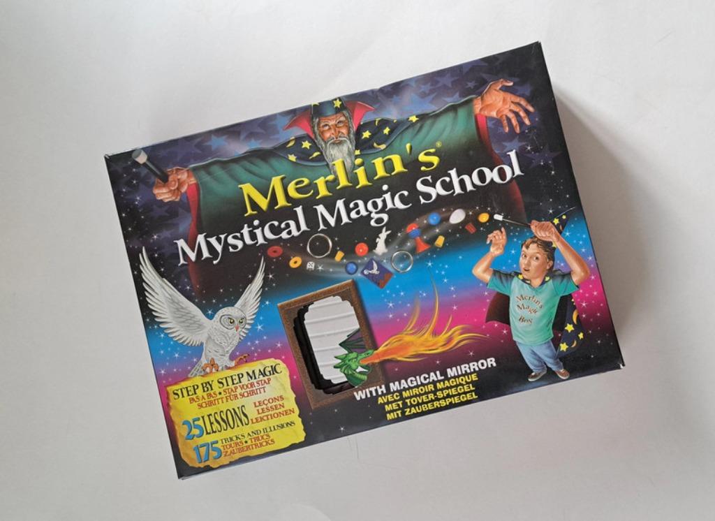 Merlin's Magic tricks box children, Ophalen of Verzenden, Gebruikt, Ontdekken