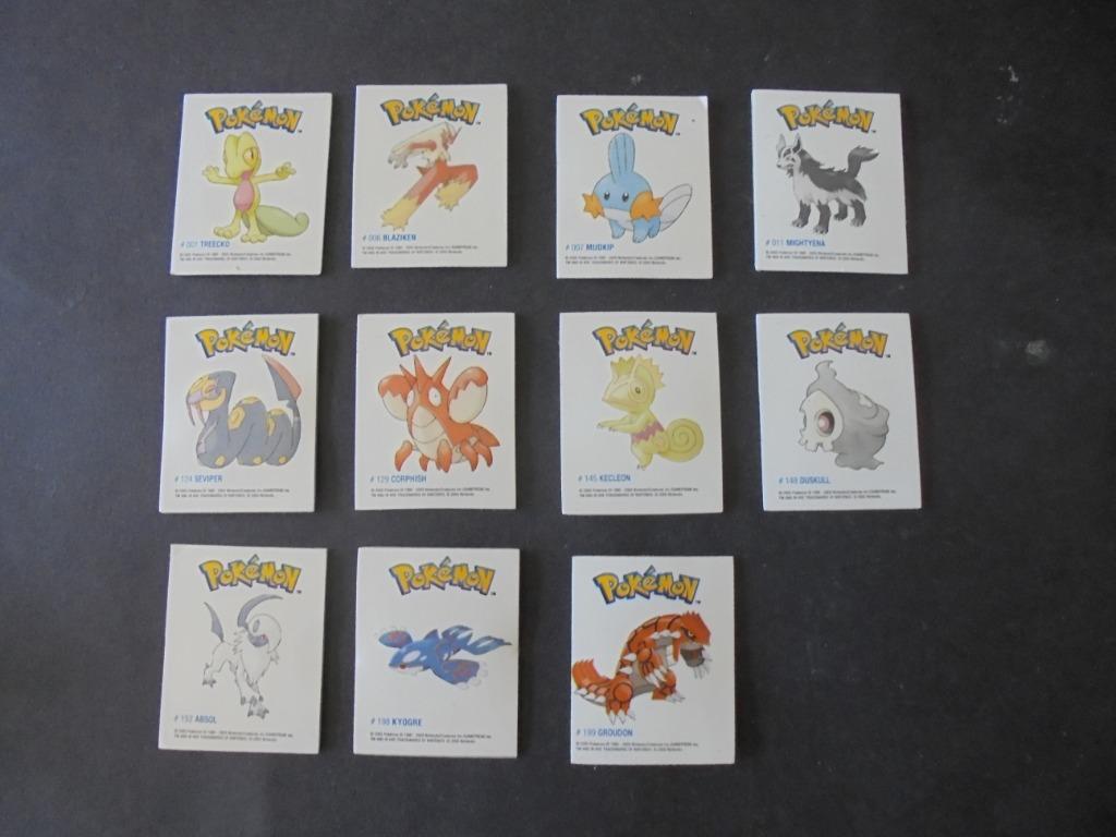 stickers pokemon, Verzamelen, Verzenden, Nieuw, Strip of Tekenfilm