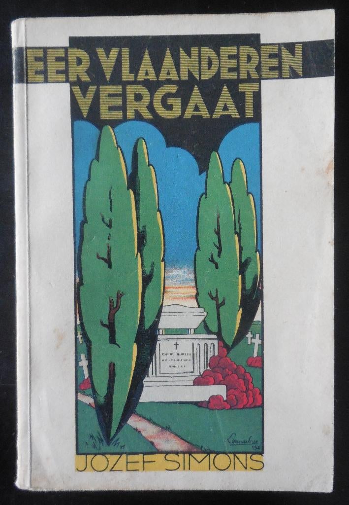 Eer Vlaanderen vergaat - J. Simons - 1943, Ophalen of Verzenden