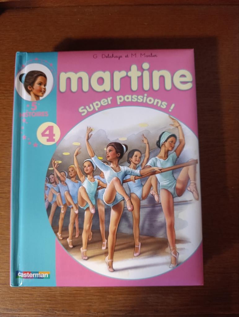 livres Martine super passions 5 histoires, Livres, Enlèvement, Comme neuf